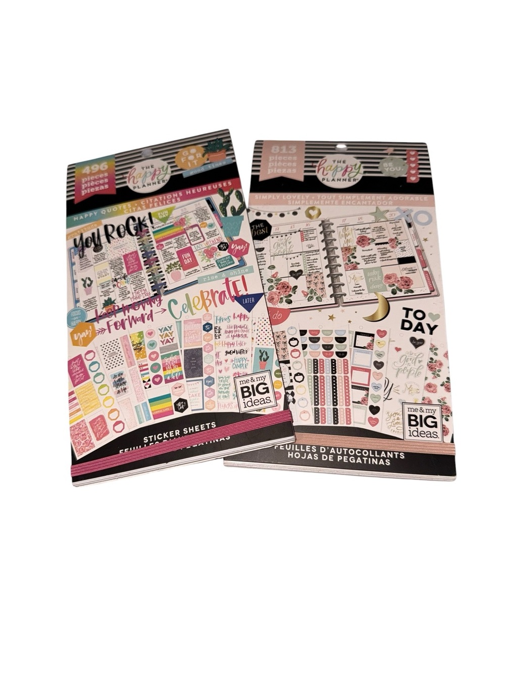 The Happy Planner Sticker Books - Simply Lovely & Happy Quotes New - Picture 3 of 6
